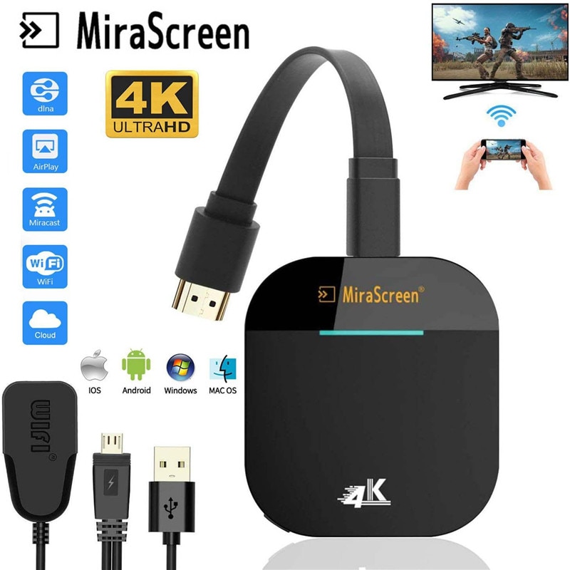 Mirascreen-G5 2.4G 5G 4K  HDMI ȣȯ  TV ƽ..